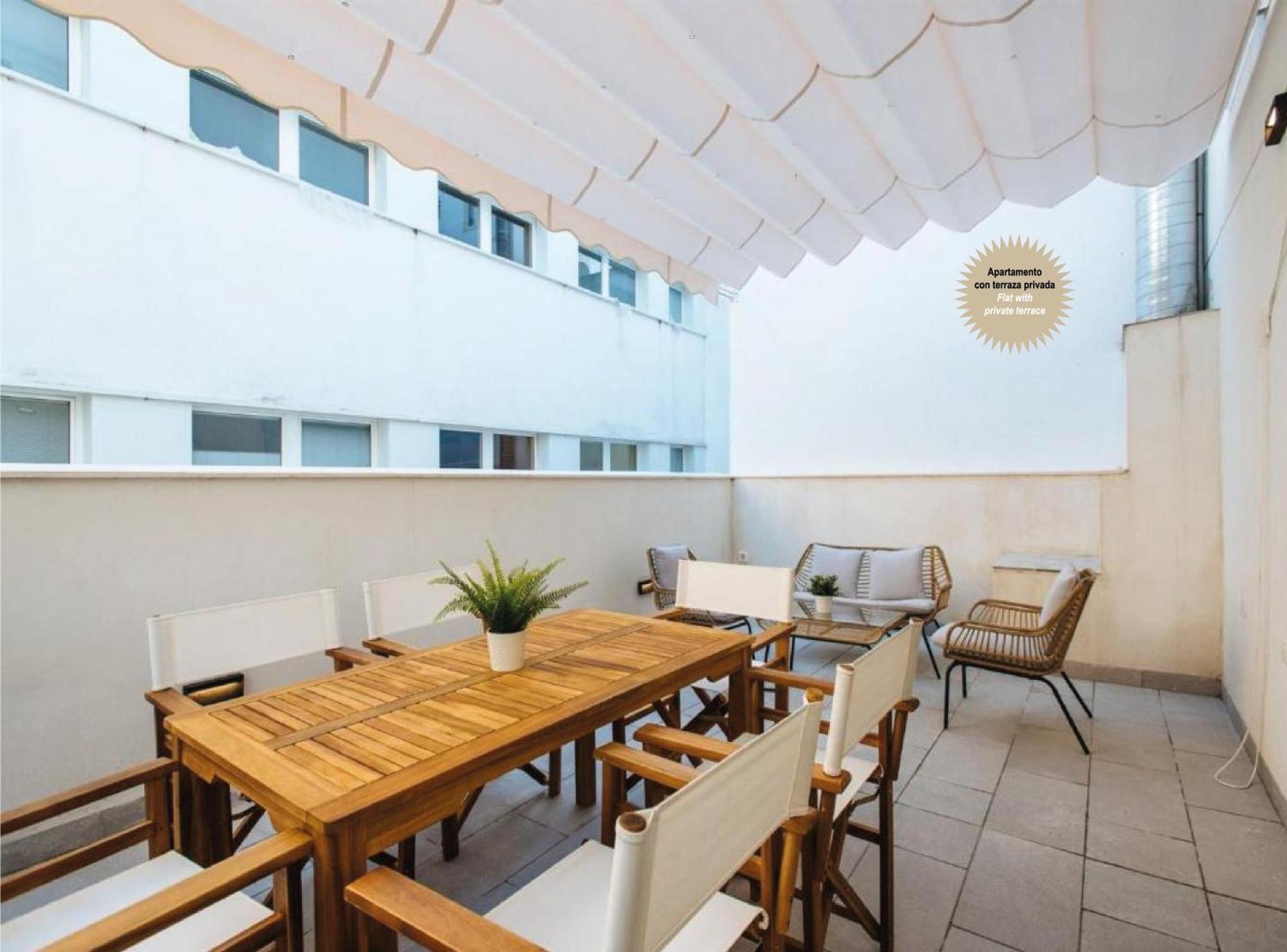 Magno Apartments San Martín Terrace Sevilla Exterior foto